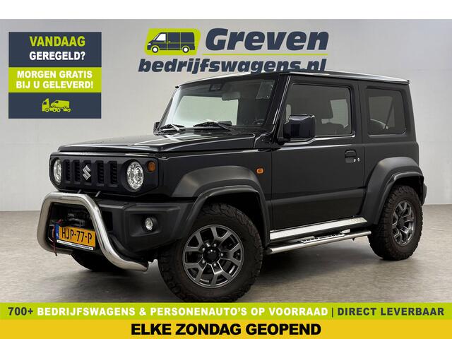 Suzuki JIMNY 1.5 Allgrip 4x4 Airco Bullbar Lier Trekhaak Camera Cruise Navi LED Sidebars 4 Persoons 15"LMV