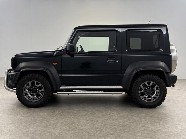 Suzuki JIMNY 1.5 Allgrip 4x4 Airco Bullbar Lier Trekhaak Camera Cruise Navi LED Sidebars 4 Persoons 15"LMV