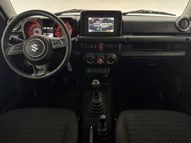 Suzuki JIMNY 1.5 Allgrip 4x4 Airco Bullbar Lier Trekhaak Camera Cruise Navi LED Sidebars 4 Persoons 15"LMV