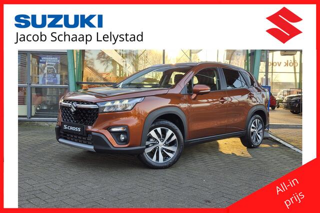 Suzuki S-Cross 1.4 Boosterjet Style Smart Hybrid | Achteruitrijcamera | 6 jaar Garantie | 360 graden camera | Navigatie | Climate Control |