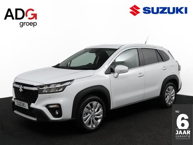 Suzuki S-Cross 1.4 Boosterjet Select Smart Hybrid | Nieuwe Auto | Parelmoer Wit | Navigatie | Keyless Entry | Parkeersensoren Rondom | Stoelverwarming | Dodehoek Detectie |