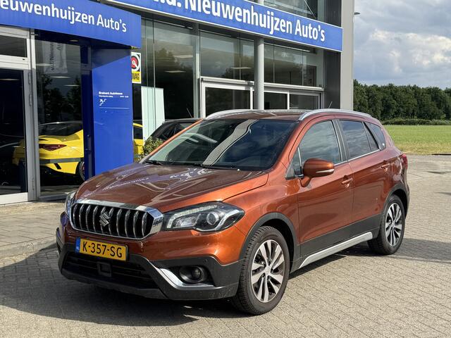 Suzuki S-Cross 1.4 Boosterjet High Executive ZEER LUXE UITVOERING Adaptive Cruise c. | Trekhaak | Navigatie | Leder | Stoelverwarming | Panoramadak | Camera | Keyless Sart Entry Info;F.Bogaars 0492588956|