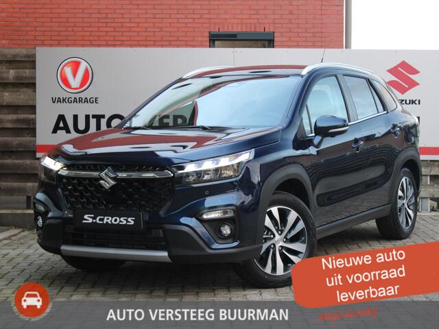 Suzuki S-Cross 1.5 Hybrid Automaat Style Nieuw met 6 Jaar Garantie! Adaptieve Cruise Control, 360 graden camera, Stoelverwarming