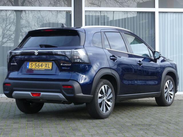 Suzuki S-Cross 1.5 Hybrid Style AUTOMAAT 1ste eigenaar, Vol. Dealer O.H. 360 camera, Cruise & Climate Control, Half Leder