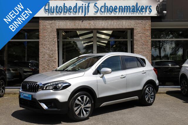 Suzuki S-Cross 1.0 Boosterjet Exclusive TREKHAAK-AFN STOELVERW. CARPLAY CAMERA ADAPTIVE-CRUISE NAVI CRUISE CLIMA 2XPDC 17''LMV DEALERONDH.