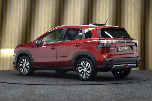 Suzuki S-Cross 1.4 Boosterjet Automaat Style Hybrid | ¤ 3.700,- Demo Voordeel! | Panoramadak | Adaptive-cruise | 360° Camera | Clima | Parkeerhulp | Navigatie | Apple Carplay & Android Auto | Keyless | Dodehoekdetectie