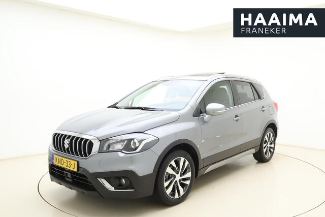 Suzuki S-Cross 1.4 Boosterjet Stijl 140pk | Panoramadak | Navigatie | Camera | Lederen Bekleding | Climate Control | Stoelverwarming | Cruise Control Adaptief