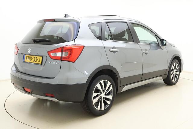 Suzuki S-Cross 1.4 Boosterjet Stijl 140pk | Panoramadak | Navigatie | Camera | Lederen Bekleding | Climate Control | Stoelverwarming | Cruise Control Adaptief