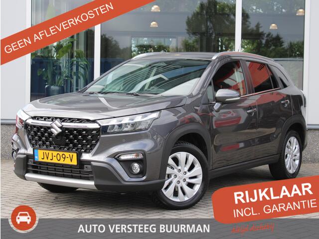 Suzuki S-Cross 1.4 Boosterjet Select Hybrid Allseason banden, Multimediasysteem, Cruise control adaptief, Climate control, Stoelverwarming, tot 10 jaar garantie.