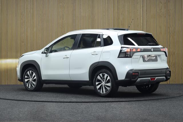 Suzuki S-Cross 1.4 Boosterjet Smart Hybrid Automaat Style | € 4550,- Demo Voordeel! | Elek. Glazen Panoramadak | Adaptive-cruise | 360° Camera | Clima | Parkeersensoren V+A | Navigatie | Apple Carplay & Android Auto | Keyless | Dodehoekdetectie