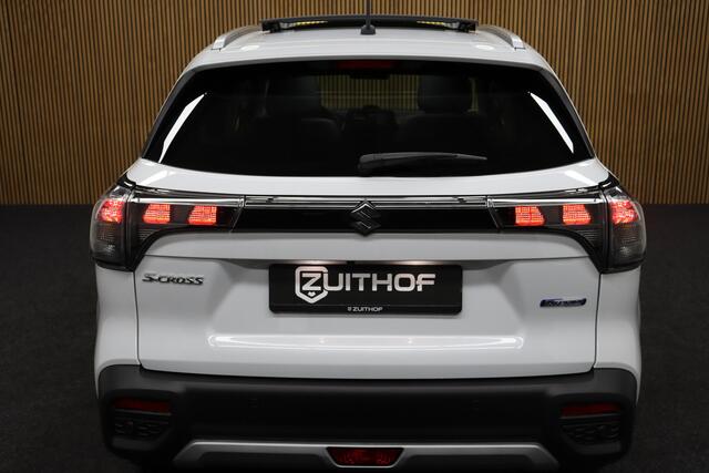 Suzuki S-Cross 1.4 Boosterjet Smart Hybrid Automaat Style | € 4550,- Demo Voordeel! | Elek. Glazen Panoramadak | Adaptive-cruise | 360° Camera | Clima | Parkeersensoren V+A | Navigatie | Apple Carplay & Android Auto | Keyless | Dodehoekdetectie
