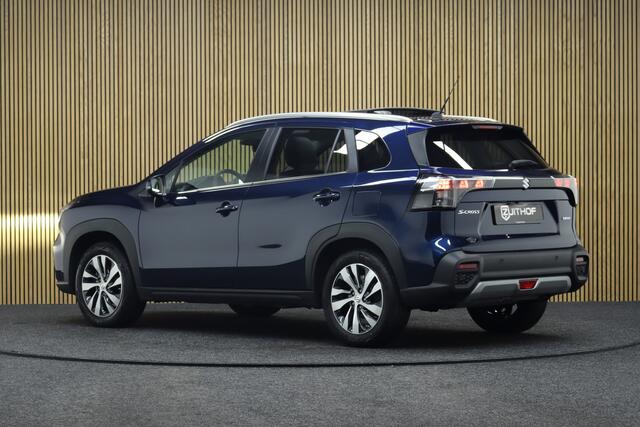 Suzuki S-Cross 1.4 Boosterjet 130PK Style Smart Hybrid | Panoramadak | | 1.500 KG Trekkracht | Adaptive-cruise | Camera | Clima | Apple Carplay & Android Auto | Parkeersensoren V+A | Navigatie | Keyless | Dodehoekdetectie