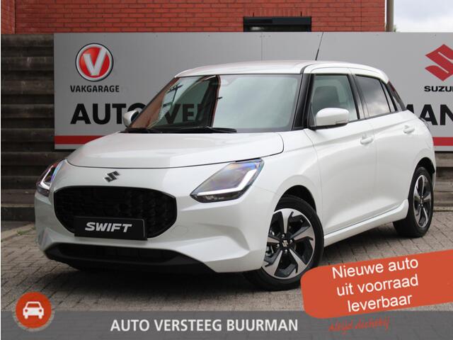 Suzuki SWIFT 1.2 Style Smart Hybrid CVT Automaat NIEUW MET 6 JAAR GARANTIE! Navigatie, Adaptieve Cruise Control, Stoelverwarming, Climate Control