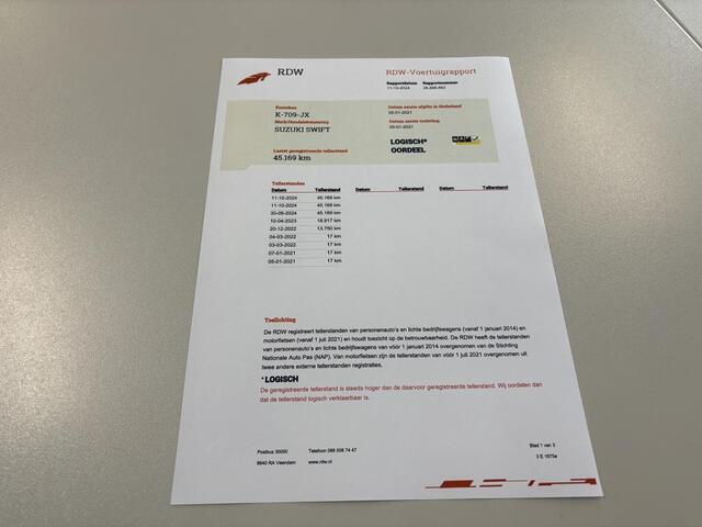 Suzuki SWIFT 1.2 Hybride Select | Airco | Achteruitrijcamera |