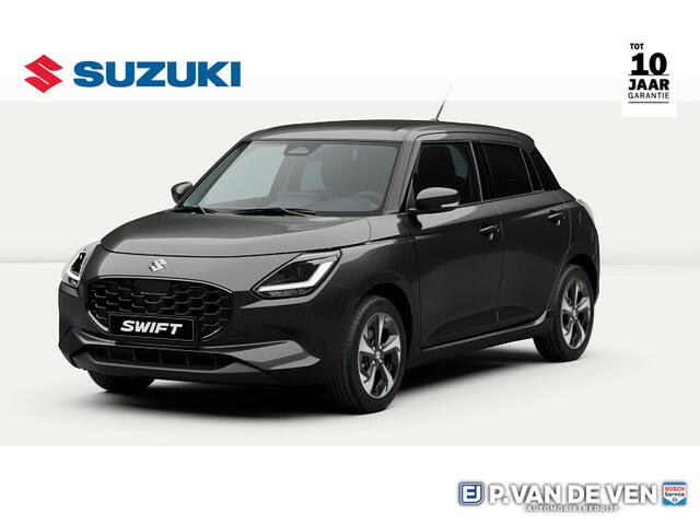 Suzuki SWIFT 1.2 Style Smart Hybrid | Uit voorraad leverbaar | Meerdere kleuren | Extra ¤1.600,- voordeel | Adapt. Cruise | Camera | Stoelverwarming | 16'' | Dodehoek | Carplay/Android Auto | Inklapbare spiegels | Climate | Sma