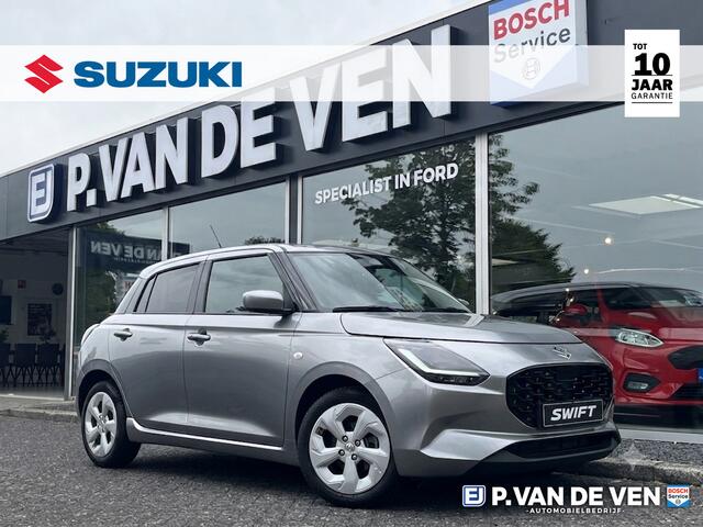 Suzuki SWIFT 1.2 Select Smart Hybrid CVT Automaat | Meerdere kleuren beschikbaar | ¤1.600,- voordeel | Adapt. Cruise | Camera | Stoelverwarming | 16'' | Dodehoek | Carplay/Android Auto | Smart Entry |