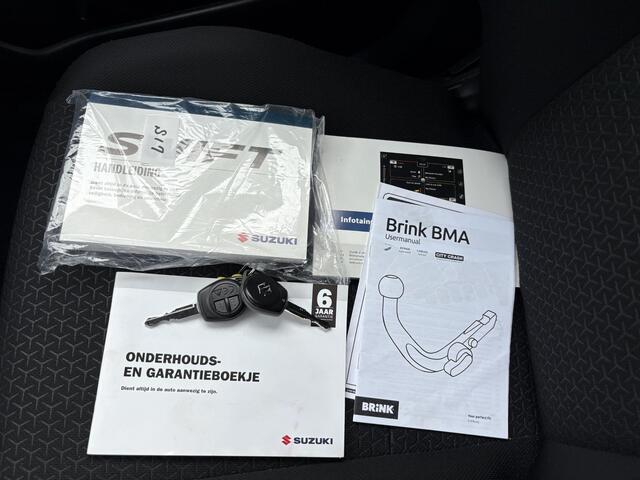 Suzuki SWIFT 1.2 Select Smart Hybrid / Trekhaak met afneembare kogel 1000kg geremd / Navigatie / Fabrieksgarantie tot 2030 / Airco / Apple carplay/Android Auto / Cruise control adaptief /