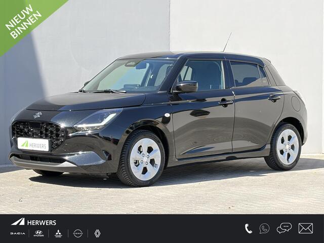 Suzuki SWIFT 1.2 Select Smart Hybrid / Fabrieksgarantie tot 27-02-2036 / Navigatie / All season banden / Led Lampen / Stoelverwarming / Airco / DAB Radio / Apple Carplay/Android Auto / Bluetooth / Keyless Entry/Start /