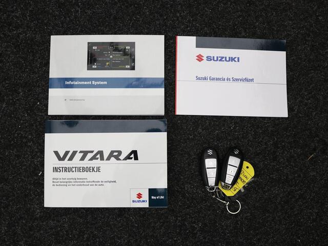 Suzuki VITARA 1.5 Hybrid Select AUTOMAAT / Trekhaak (afn) / Adaptieve Cruise Control / All seasonbanden / LMV / Airco Climat Control / Navigatie / Apple CarPlay & Android Auto / Historie aanwezig /
