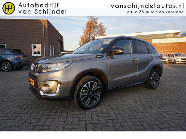Suzuki VITARA 1.4 BOOSTERJET STYLE LUXE SMART HYBRID TWO TONE DEALER ONDERHOUDEN CAMERA AFN.TREKHAAK AFWIJKENDE DAKKLEUR LED NAVI ANDROID/APPLECARPLAY ADAPTIEVE CRUISE CLIMA PDC KEYLESS BLUETOOTH ENZ...