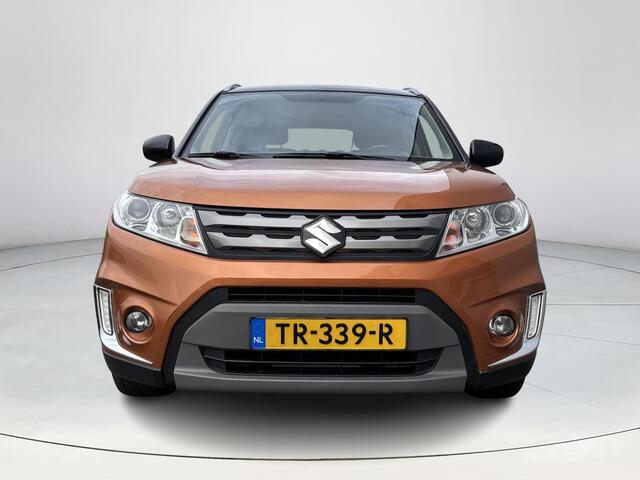 Suzuki VITARA 1.6 Exclusive Trekhaak | Verwarmbare buitenspiegels | All Seasonbanden | Achterruitrijcamera | Stoelverwarming | Cruise Control | Climate Control | Navigatiesysteem | Apple CarPlay & Android Auto | 12 maanden BOVAG garantie