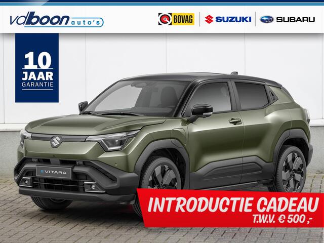Suzuki VITARA e Style 61 kWh | INTRODUCTIE CADEAU t.w.v. ¤ 500,- | Alle kleuren leverbaar!