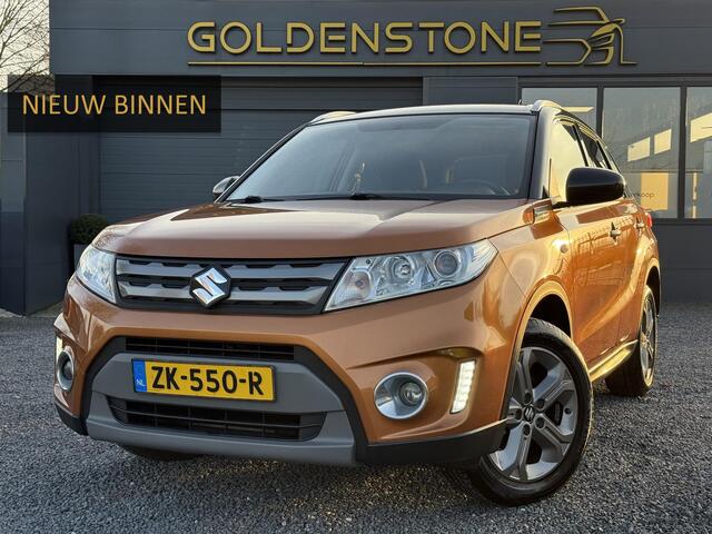Suzuki VITARA 1.6 Exclusive Navi,Camera,Stoelverwarming,120pk,Clima,Cruise,Lm velgen,2e Eigenaar,Apk tot 06-2026