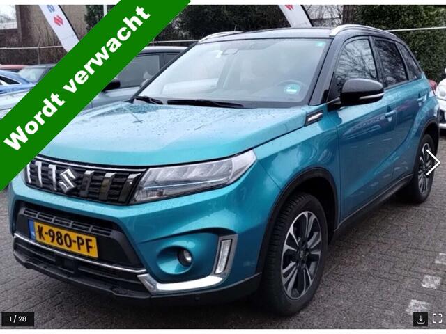 Suzuki VITARA 1.4 Boosterjet Style Smart Hybrid Fabrieksgarantie 1.500kg trekgewicht 1ste eigenaar