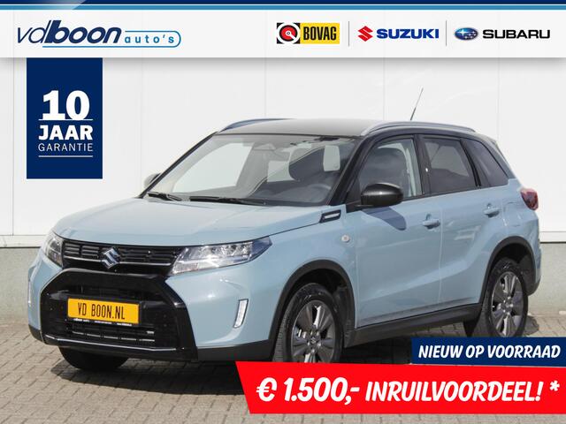 Suzuki VITARA 1.4 Boosterjet Select Smart Hybrid | ¤ 1500,- INRUILVOORDEEL!* | Snel rijden!