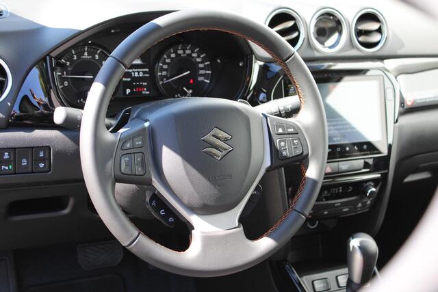 Suzuki VITARA 1.4 Boosterjet Smart Hybrid Special Edition Automaat, Oranje Stiksel, Apple Carplay/Android Auto, Camera, Navigatie