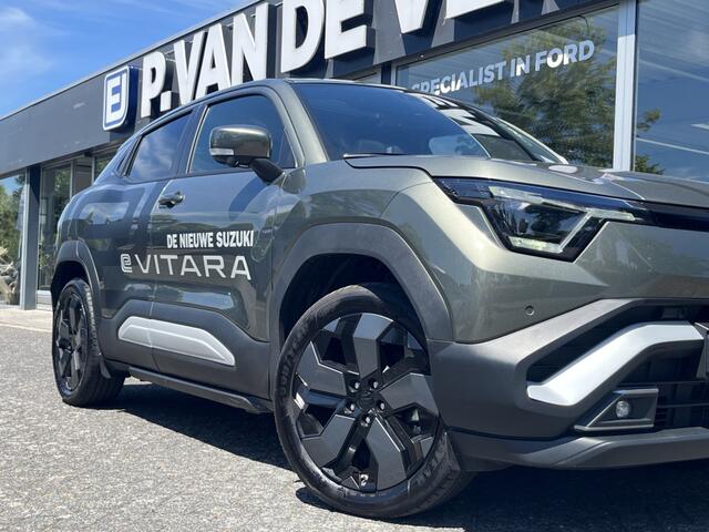 Suzuki VITARA e Style 61 kWh | Meerdere kleuren beschikbaar | ¤2.000,- voordeel | 360-Camera | INFINITY by Harman Soundsystem | Panoramadak | 19 inch | Half leder | Suzuki Safety System Pro |