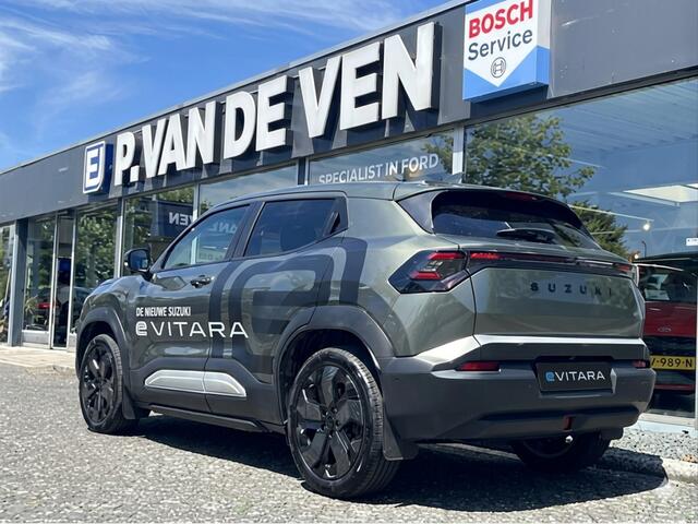 Suzuki VITARA e Style 61 kWh | Meerdere kleuren beschikbaar | ¤2.000,- voordeel | 360-Camera | INFINITY by Harman Soundsystem | Panoramadak | 19 inch | Half leder | Suzuki Safety System Pro |