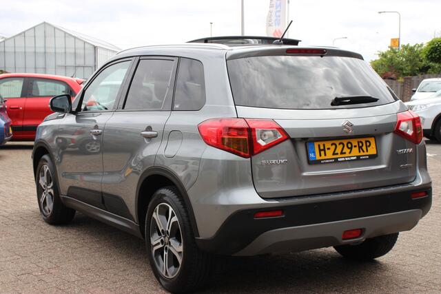 Suzuki VITARA 1.6 High Executive Automaat Allgrip | Opendak | Sensoren rondom | Adapt. Cruise | Keyless |