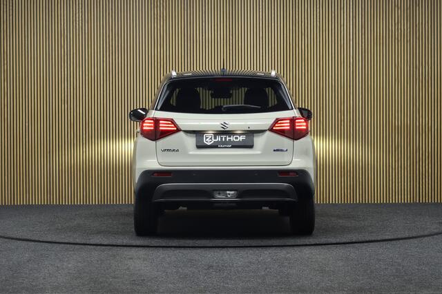 Suzuki VITARA 1.4 Boosterjet Smart Hybrid Style | Adaptive-cruise | Leder-Alcantara | Camera | Clima | Apple Carplay & Android Auto | Navigatie | Parkeersensoren V+A | Stoelverwarming | Keyless | Dodehoekdetectie