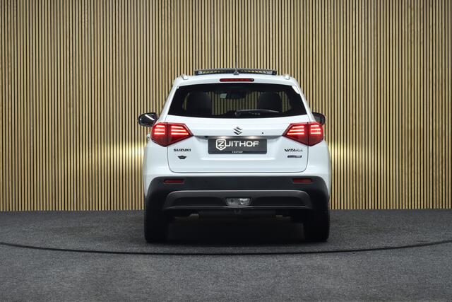 Suzuki VITARA 1.4 Boosterjet Style Smart Hybrid | Elek. Glazen Panoramadak | Leder-Alcantara | Adaptive-cruise | Camera | Clima | Parkeerhulp | Apple Carplay & Android Auto | Navigatie | Keyless | Stoelverwarming | Dodehoekdetectie