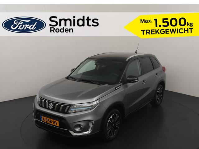 Suzuki VITARA 1.4 Boosterjet Style Smart Hybrid | Trekhaak | Half leer | Adapt. cruise | 4 seiz. banden | 1e eig. | 100% dealer onderh.