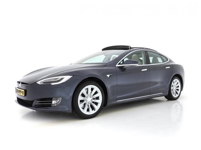 Tesla MODEL S 235 kw Base Premium-Pack Sound-Studio-Pack [ 3-Fase ] (INCL-BTW) *PANO | NAPPA-VOLLEDER | FULL-LED | NAVI-FULLMAP | SURROUND-VIEW | KEYLESS | AUTO-PILOT | LANE-ASSIST | DAB | VIRTUAL-COCKPIT | SPORT-SEATS | 19"ALU*