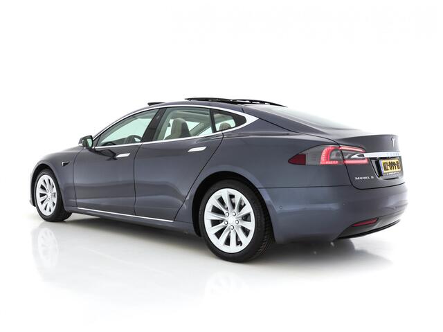 Tesla MODEL S 235 kw Base Premium-Pack Sound-Studio-Pack [ 3-Fase ] (INCL-BTW) *PANO | NAPPA-VOLLEDER | FULL-LED | NAVI-FULLMAP | SURROUND-VIEW | KEYLESS | AUTO-PILOT | LANE-ASSIST | DAB | VIRTUAL-COCKPIT | SPORT-SEATS | 19"ALU*