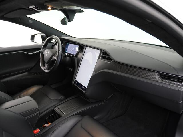Tesla MODEL S 75D AWD Performance Luchtvering Enhanced AutoPilot Navi Panorama-Dak Camera Adaptive-Led Premium Conncetivity Elektr.-1/2-Leer-Stoel+Achterklep+Geheugen+Bank+Spiegels+Stuur-verwarmd Elektr.A-klep Keyless Premium-Audio 19"LM 4WD Schuifkanteldak Wi-Fi.Vb. A