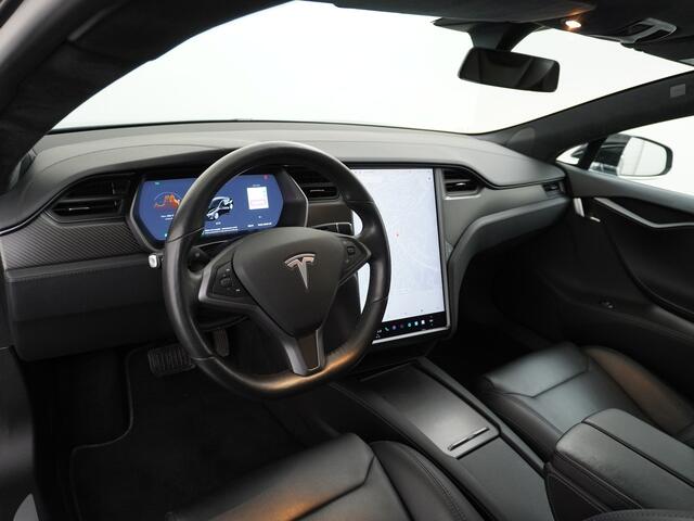 Tesla MODEL S 75D AWD Performance Luchtvering Enhanced AutoPilot Navi Panorama-Dak Camera Adaptive-Led Premium Conncetivity Elektr.-1/2-Leer-Stoel+Achterklep+Geheugen+Bank+Spiegels+Stuur-verwarmd Elektr.A-klep Keyless Premium-Audio 19"LM 4WD Schuifkanteldak Wi-Fi.Vb. A