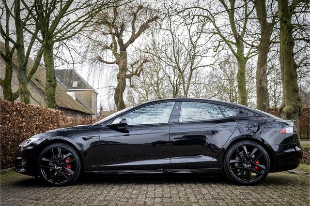Tesla MODEL S P100D Performance Full Self Driving Stoelventilatie 21" Carbon