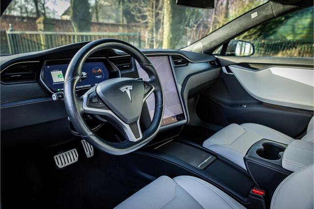 Tesla MODEL S P100D Performance Full Self Driving Stoelventilatie 21" Carbon