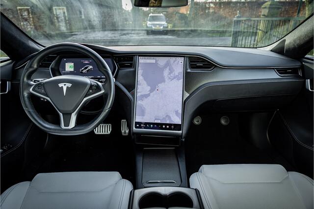 Tesla MODEL S P100D Performance Full Self Driving Stoelventilatie 21" Carbon