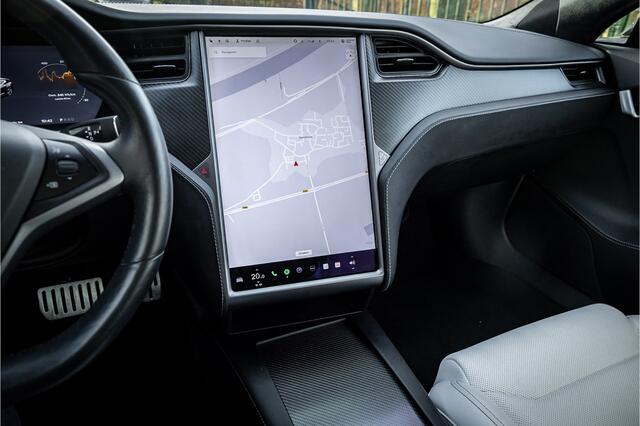 Tesla MODEL S P100D Performance Full Self Driving Stoelventilatie 21" Carbon