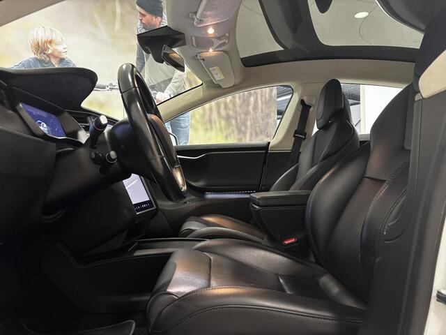 Tesla MODEL S 75D Base | 87% SOH | Wit metallic | Autopilot | Leder interieur