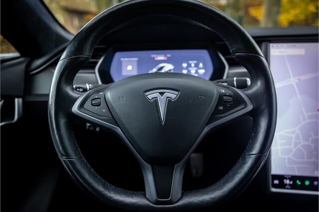 Tesla MODEL S P100D Performance NL Auto Full Self Driving Stoelventilatie 21" Carbon