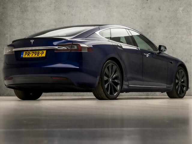 Tesla MODEL S 90D Performance Pack 422Pk (PANORAMADAK, AUTOPILOT, LUCHTVERING, ALCANTARA HEMEL, SFEERVERLICHTING, NIEUWSTAAT)