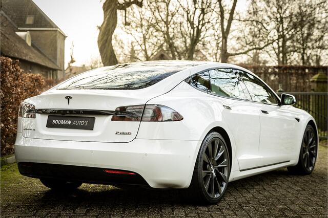 Tesla MODEL S P100D Performance Ludicrous Stoelventilatie Carbon 21"