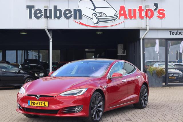 Tesla MODEL S 100D Autopilot computer 2.0, Panoramadak, Cruise control, CCS- adapter is ingeschakeld,