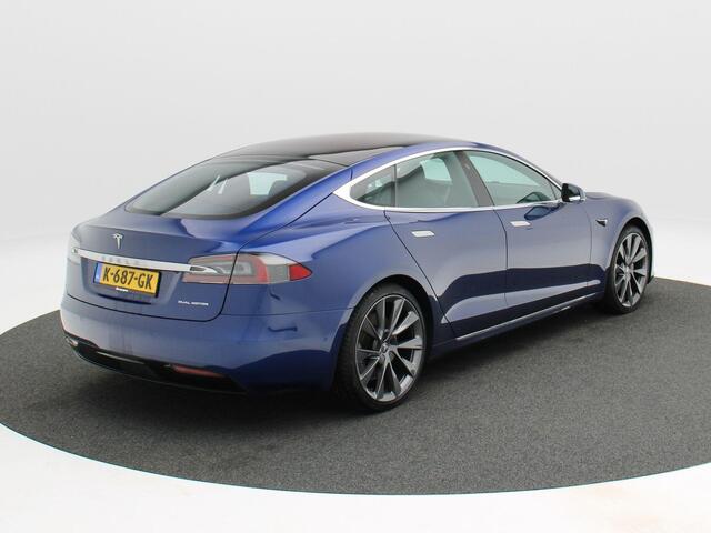 Tesla MODEL S Long Range 422 Pk | Panorama dak | Adaptive Cruise | Stoel Verwarming | Achterbank Verwarmd | Climatronic | Navigatie | Luchtvering | 19 Inch